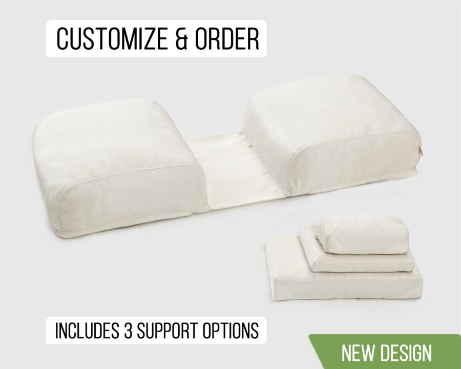 『お値下げしました‼️』WHO IS SLEEPING ON MY PILLOW Wool Side and Back Sleeping Pillow | Moss Envy: Natural & Organic