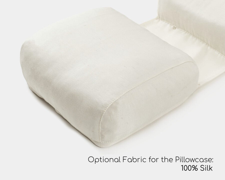Wool Side and Back Sleeping Pillow | Moss Envy: Natural & Organic