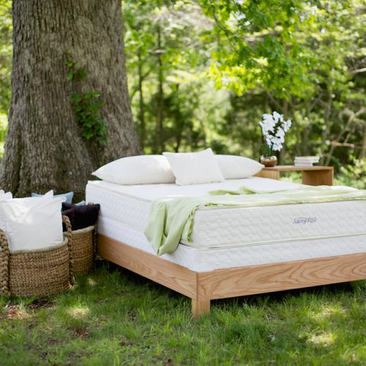 Alaskan King Serenity Mattress Moss Envy Natural Organic Bedroom