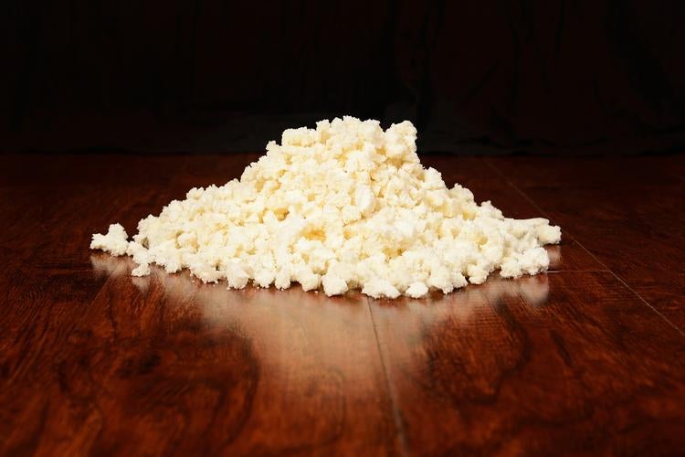 Shredded rubber sale pillow